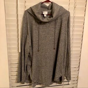 Ava & Viv gray cowl neck sweater!